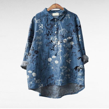 Laluna® | Bluze Clasice cu Flori